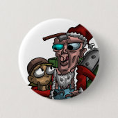 Cannibal Claus Ronde Button 5,7 Cm (Voorkant)