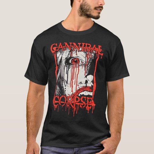 cannibal corpse topband t-shirt (Voorkant)