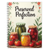 Canning and Fermentation Recipes Notitieboek (Voorkant)