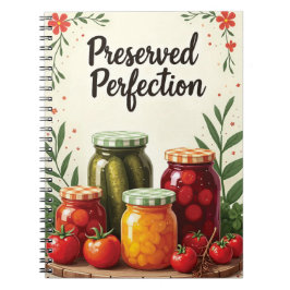 Canning and Fermentation Recipes Notitieboek