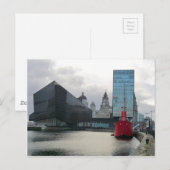 Canning Dock Liverpool Briefkaart (Voorkant / Achterkant)