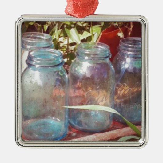 Canning Jars Metalen Ornament (Voorkant)