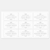 Canning Labels (Vel)