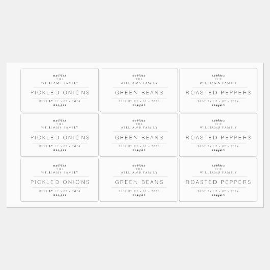 Canning Labels (Vel)