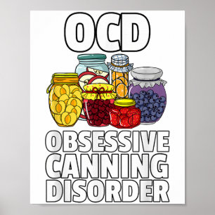 Canning Seizoen Cadeau Pot Inmaken Tuinier _1  Poster