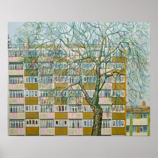 Canning Town Winter Poster (Voorkant)
