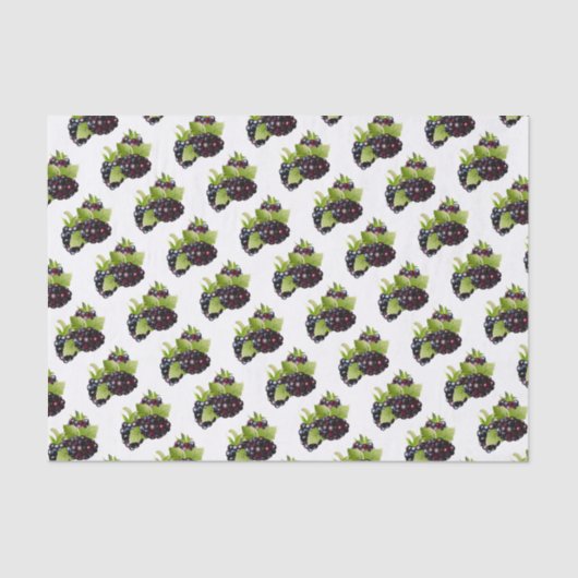 Canning van bramen tissuepapier (Voorkant)