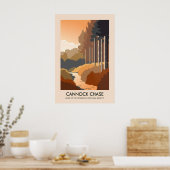 Cannock Chase AONB Reisposter Poster (Keuken)
