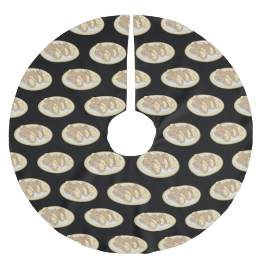 Cannoli cartoon illustratie kerstboom rok (Voorkant)
