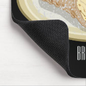 Cannoli cartoon illustratie muismat (Hoek)