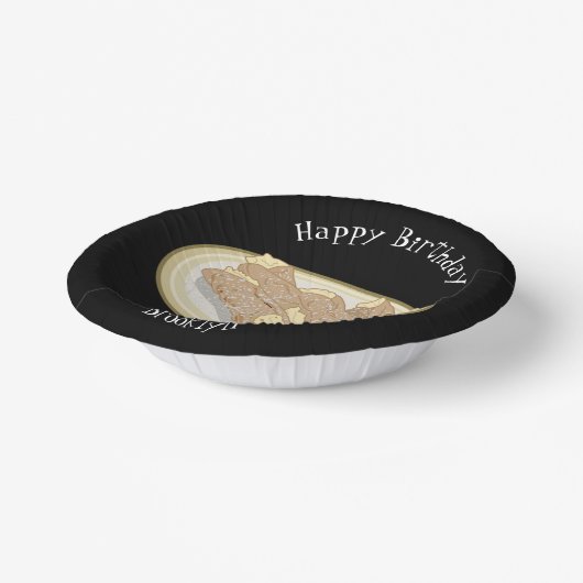 Cannoli cartoon illustratie papieren kommen (Gebogen)