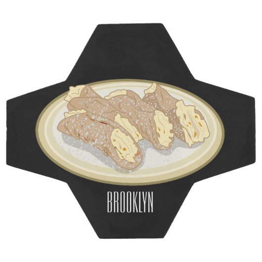 Cannoli cartoon illustratie voetbal (Enkel)