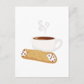 Cannoli & Coffee Briefkaart (Voorkant)