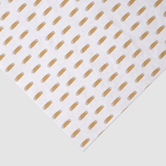 Cannoli Dessert Pattern Tissuepapier (Detail)