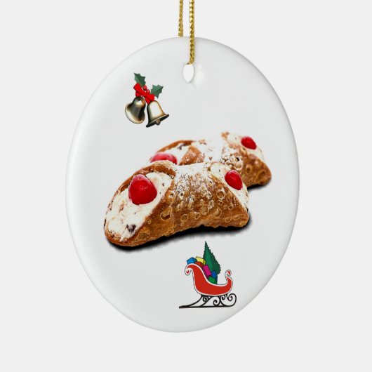 Cannoli Keramisch Ornament (Rechts)