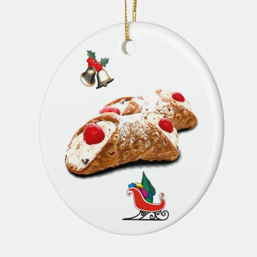 Cannoli Keramisch Ornament (Links)