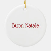 Cannoli Keramisch Ornament (Achterkant)