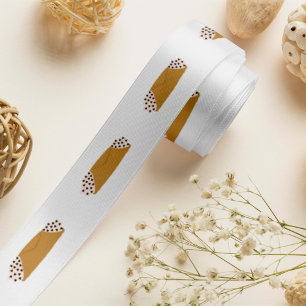 Cannoli Print Satin Ribbon Satijnen Lint