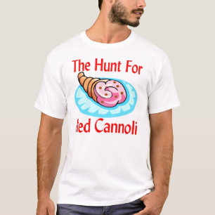 Cannoli, Rasberryrood T-shirt
