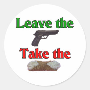 Cannoli Ronde Sticker