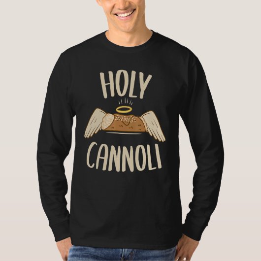 Cannoli Siciliani Heilige Cannoli T-shirt (Voorkant)