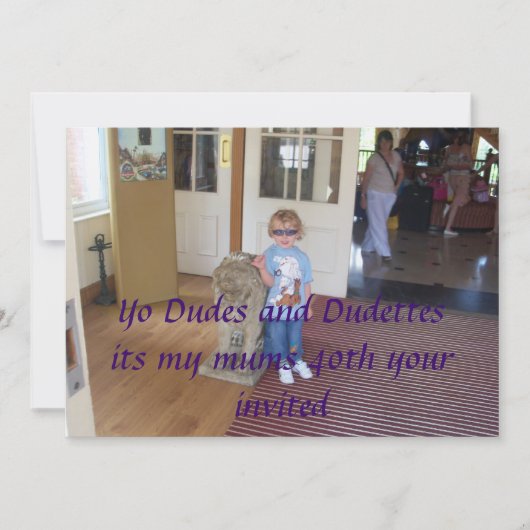 cannon 1 048, Yo Dudes en Dudettesits my mums ... Kaart (Voorkant)