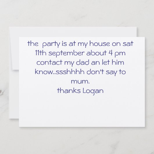 cannon 1 048, Yo Dudes en Dudettesits my mums ... Kaart (Achterkant)