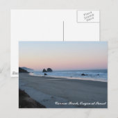Cannon Beach AM, Cannon Beach, Oregon at Sunset Briefkaart (Voorkant / Achterkant)