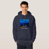 Cannon Beach bij Blue Hour Hoodie (Voorkant volledig)