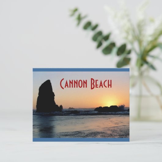Cannon Beach Briefkaart (Staand voorkant)