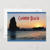 Cannon Beach Briefkaart (Voorkant / Achterkant)