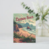 Cannon Beach  Briefkaart (Staand voorkant)