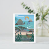 Cannon Beach, Briefkaart Oregon (Staand voorkant)