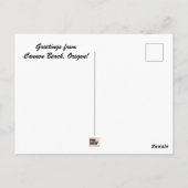 Cannon Beach, Briefkaart Oregon (Achterkant)