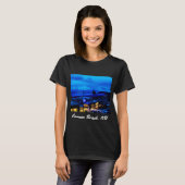 Cannon Beach Coastal Nightscape T-Shirt (Voorkant volledig)