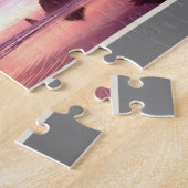 Cannon Beach Custom Family Foto Oregon Jigzaag Puz Legpuzzel (Zijkant)