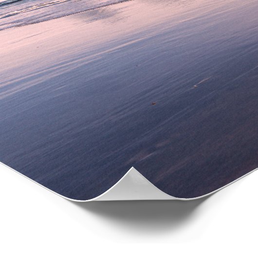 Cannon Beach en Haystack Rock Sunset Photography Poster (Hoek)