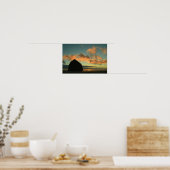 Cannon Beach Haystack Photo Print (Keuken)