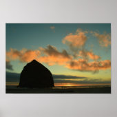 Cannon Beach Haystack Photo Print (Voorkant)