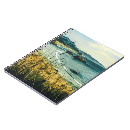 CANNON BEACH - HAYSTACK ROCK - OREGON USA NOTITIEBOEK (Linkerzijde)