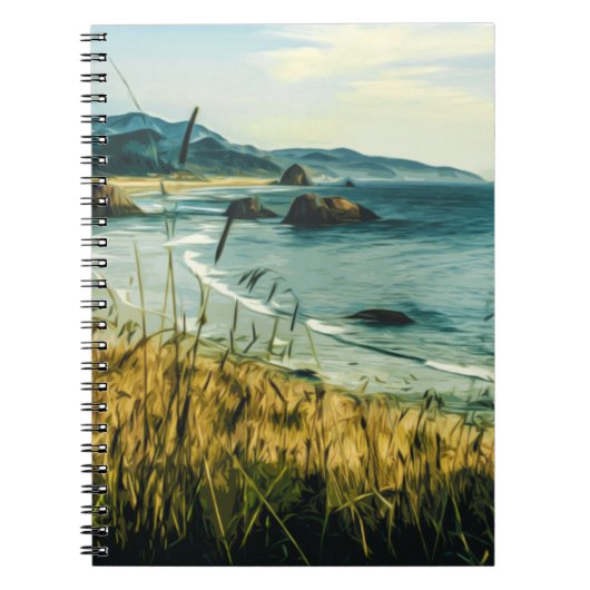 CANNON BEACH - HAYSTACK ROCK - OREGON USA NOTITIEBOEK (Voorkant)