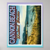 CANNON BEACH - HAYSTACK ROCK - OREGON USA POSTER (Voorkant)