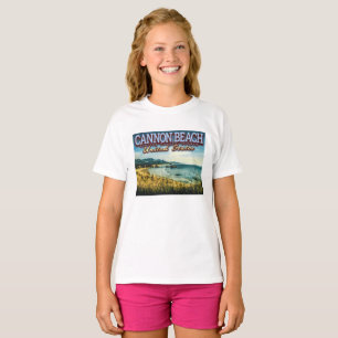 CANNON BEACH - HAYSTACK ROCK - OREGON USA T-SHIRT