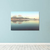 Cannon Beach Kustsereniteit Canvas Afdruk (Insitu (Houten vloer))