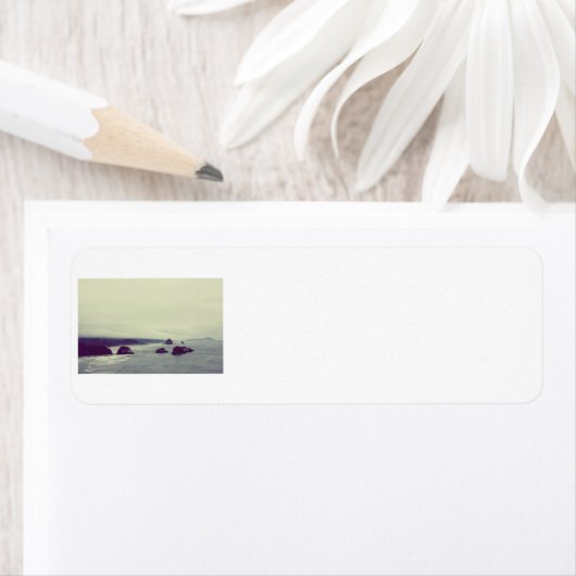 Cannon Beach Labels Oregon (Insitu)