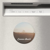 Cannon Beach op gouden uur Magneet (Insitu (Vaatwasser))