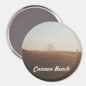 Cannon Beach op gouden uur Magneet (Voorkant / Achterkant)
