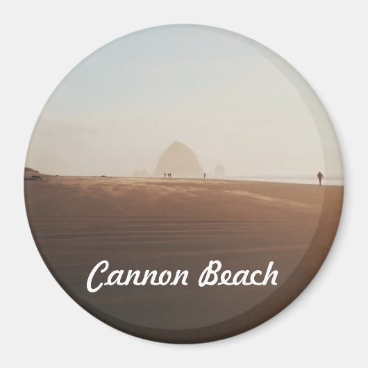 Cannon Beach op gouden uur Magneet (Voorkant)