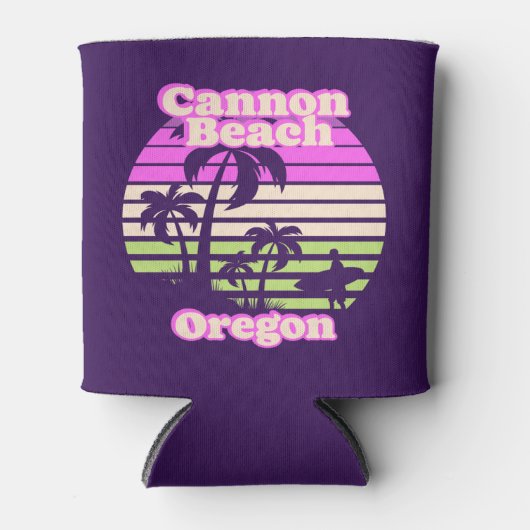  Cannon Beach Oregon Blikjeskoeler (Voorkant)