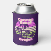  Cannon Beach Oregon Blikjeskoeler (Blikje Achterkant)